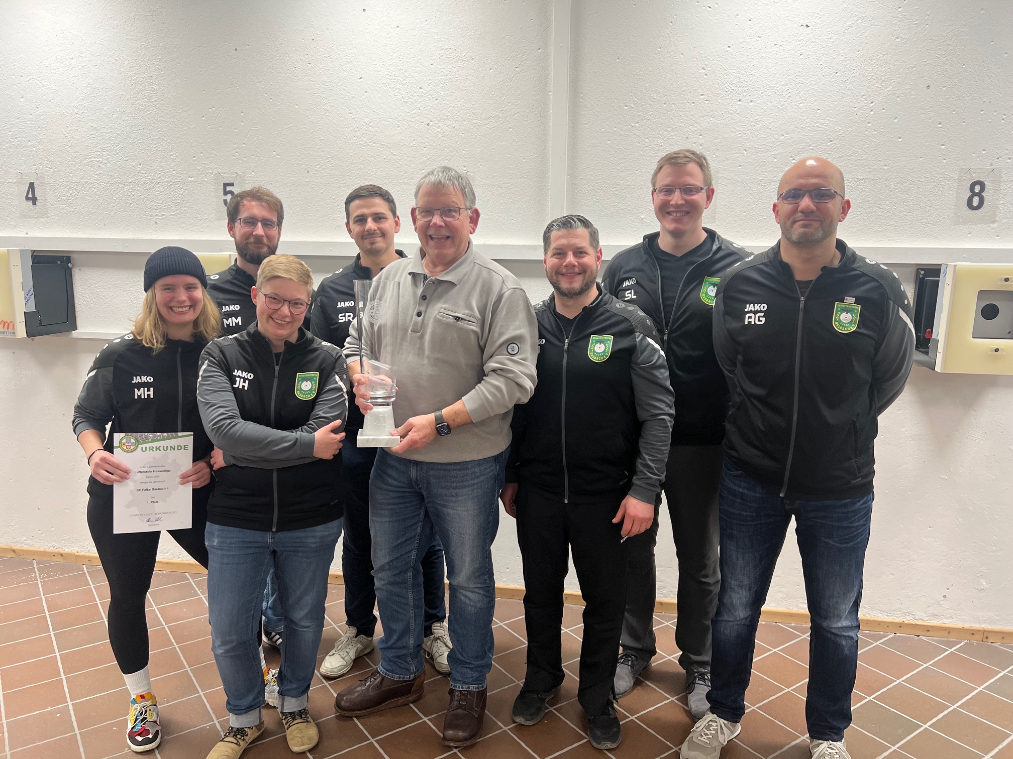 SV Falke Dasbach Mannschaft Hessenliga 2025